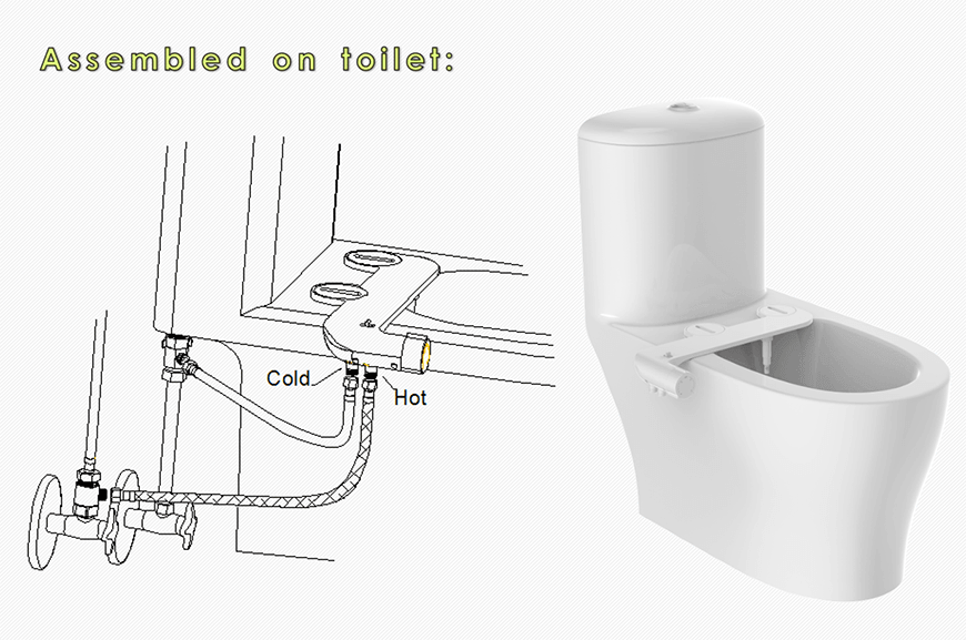 ملحق شطاف الماء الساخن والبارد 11
