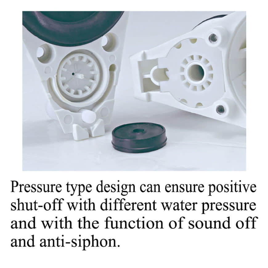 صمام ملء المرحاض الصامت 2