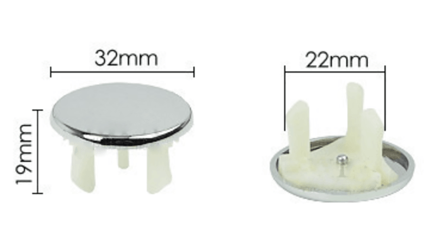 إدراج تجاوز الحوض المطلي بالكروم 2