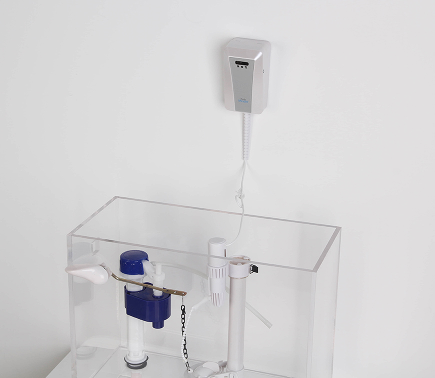 مستشعر تدفق المرحاض 13