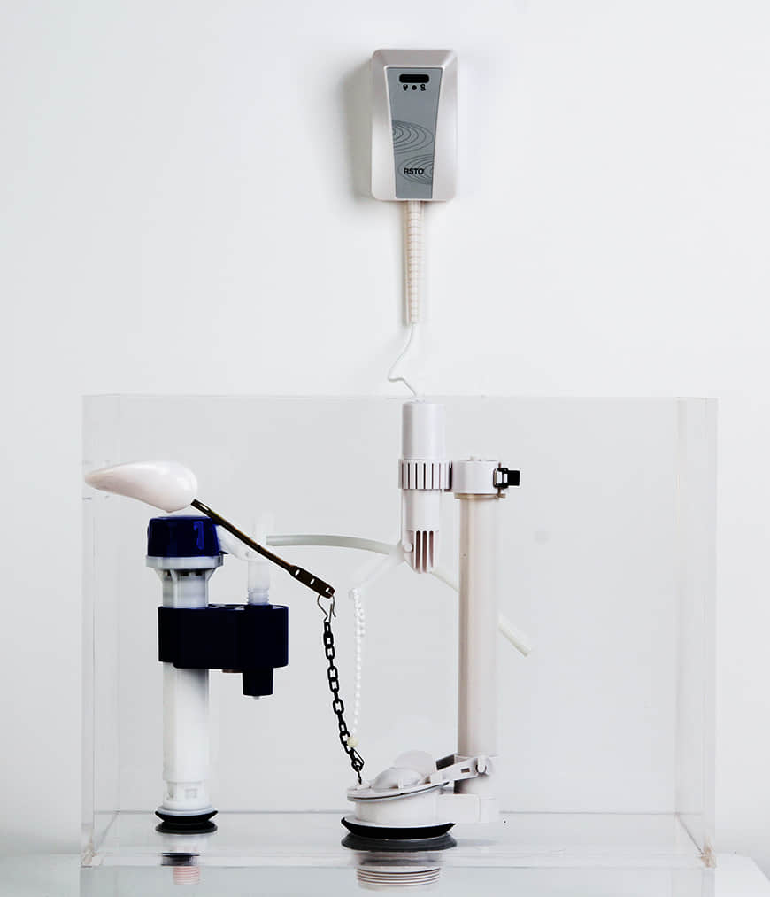 مستشعر تدفق المرحاض 1