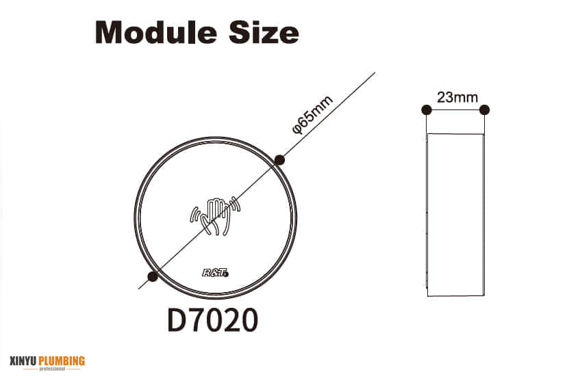 جهاز التدفق التلقائي D7020 (النوع الخارجي)