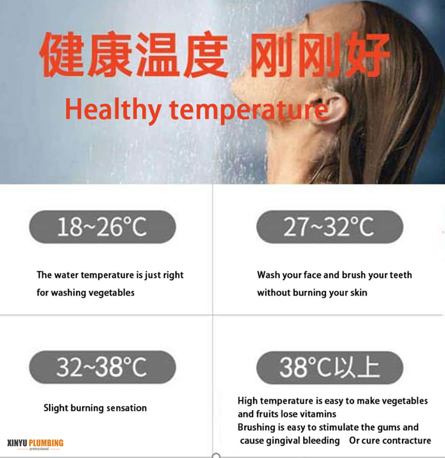 سخان الماء الدافئ للمرحاض الفوري 2