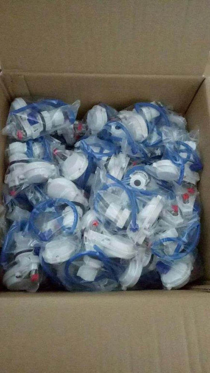 A115 صمام تعبئة صغير مع كيس من البلاستيك 3