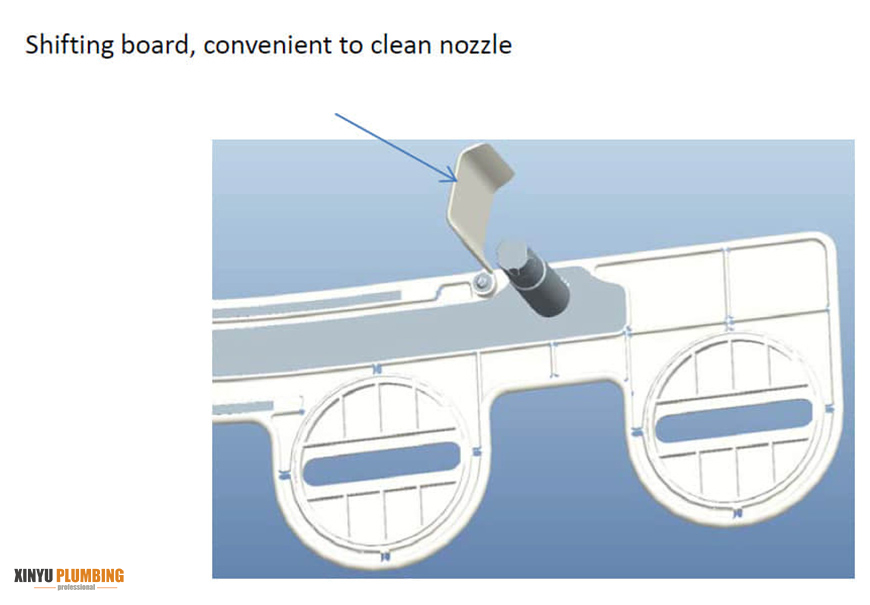 ملحق المرحاض ذو الخط الرفيع 5