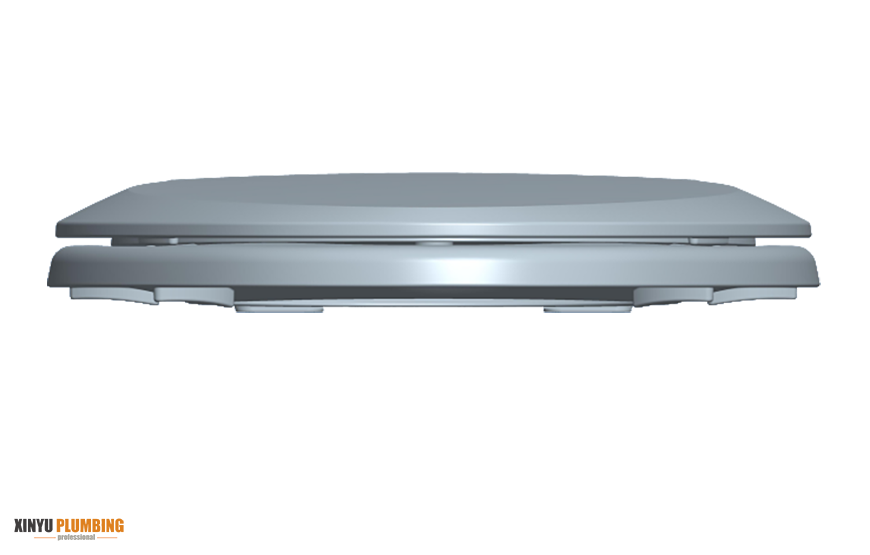 مقعد المرحاض العائلي المطول 1