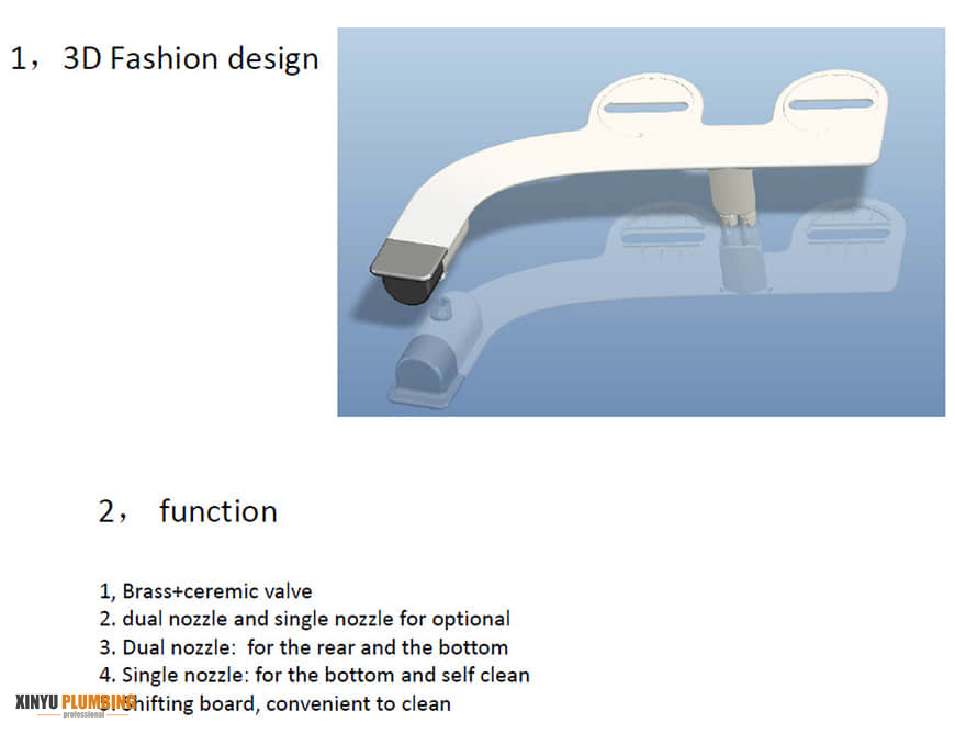 مرفق بيديت مع فوهة مزدوجة 6