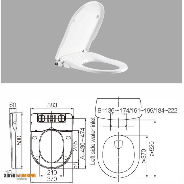 مقعد بيديت أوروبي على شكل حرف U FB105 5_结果