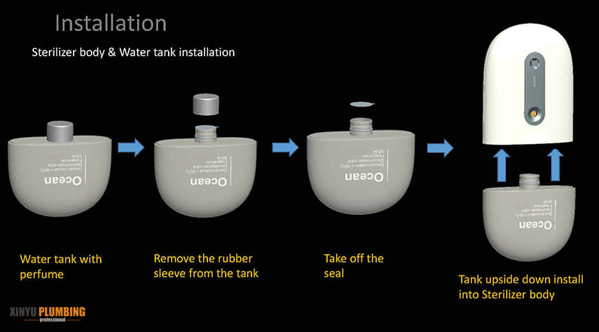 معقم الأشعة فوق البنفسجية 9