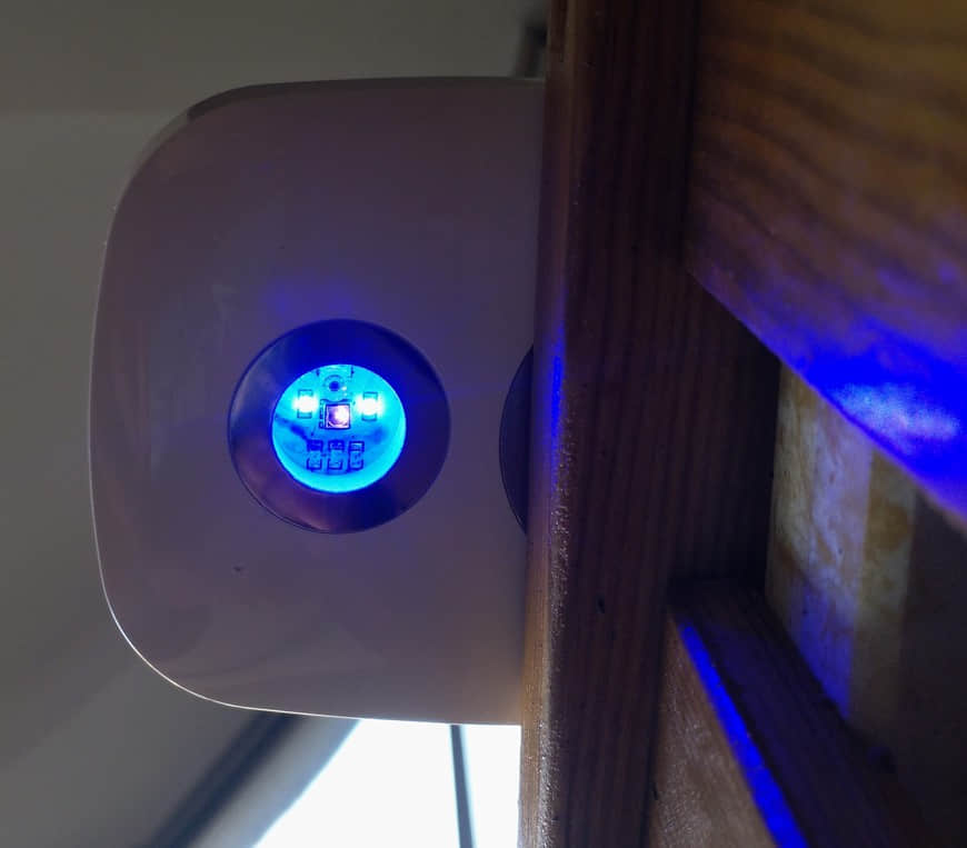 معقم ضوء المرحاض UVC 6