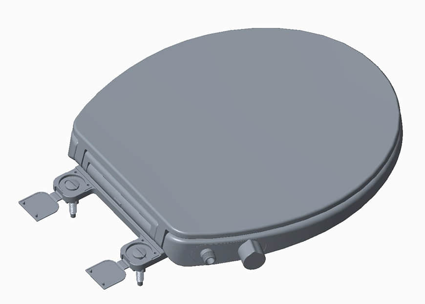 X004 مقعد بيديت مستدير 